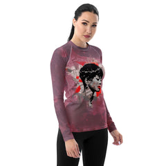 Piano Keys Elegance Women's All-Over Print Rash Guards - Beyond T-shirts