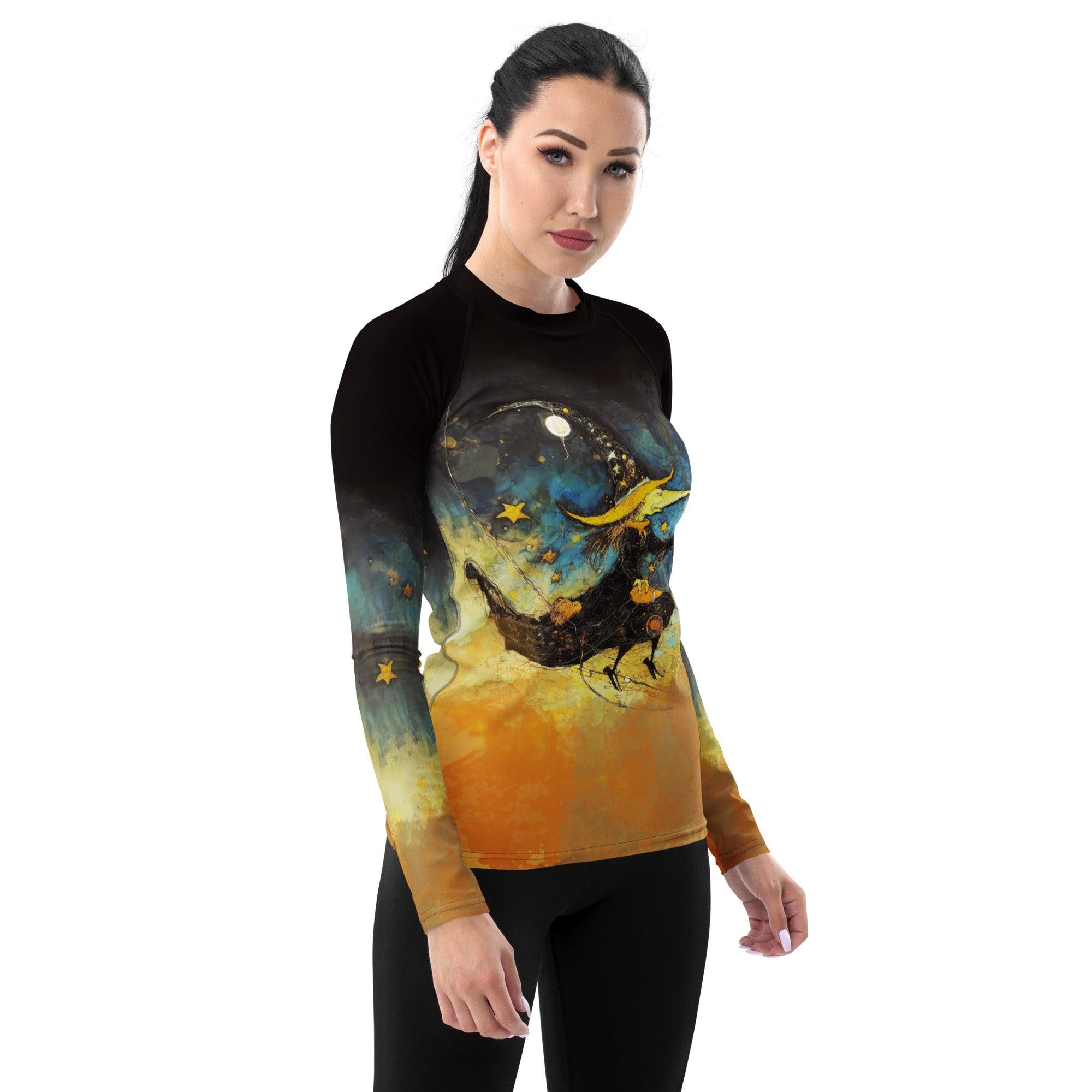 Haunted Castle Women's Rash Guard - Beyond T-shirts