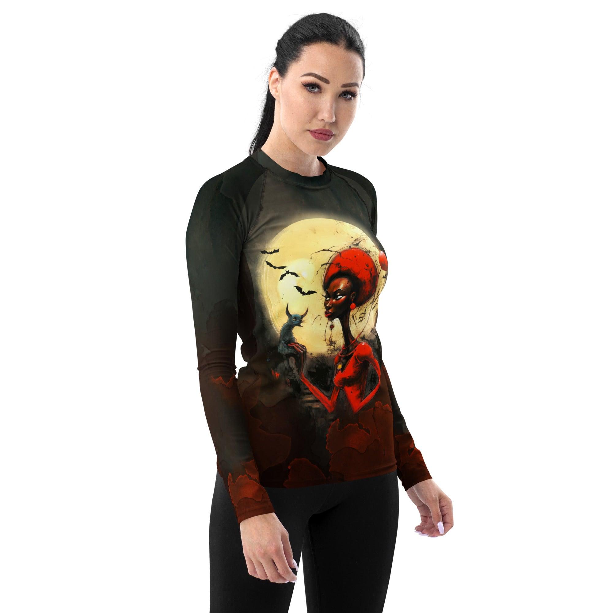 Skeleton Dance Party Rash Guard - Beyond T-shirts