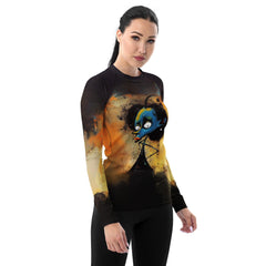 Haunted Forest Women's Rash Guard - Beyond T-shirts