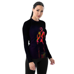 Abstract Geometric All-Over Rash Guard - Beyond T-shirts