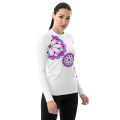 Native Mandala Women's Rash Guard - Beyond T-shirts