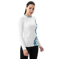 Mandala Dreamcatcher Women's Rash Guard - Beyond T-shirts