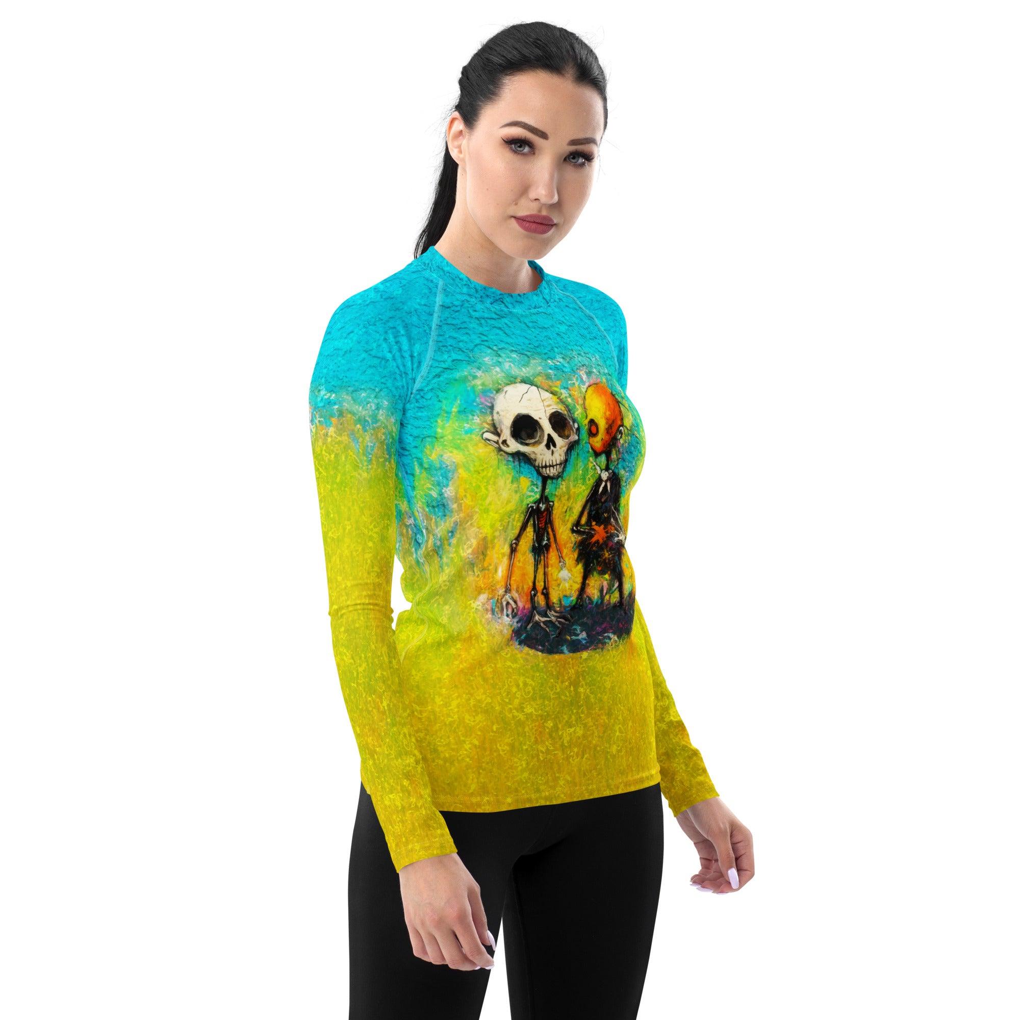 Haunted Mansion Halloween Rash Guard - Beyond T-shirts