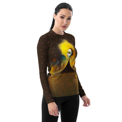 Moonlit Bats Halloween Rash Guard for Women - Beyond T-shirts