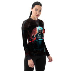 Urban Beats Music Graffiti Women's Rash Guard - Beyond T-shirts