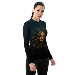 Abstract Beauty Women's Rash Guard - Beyond T-shirts