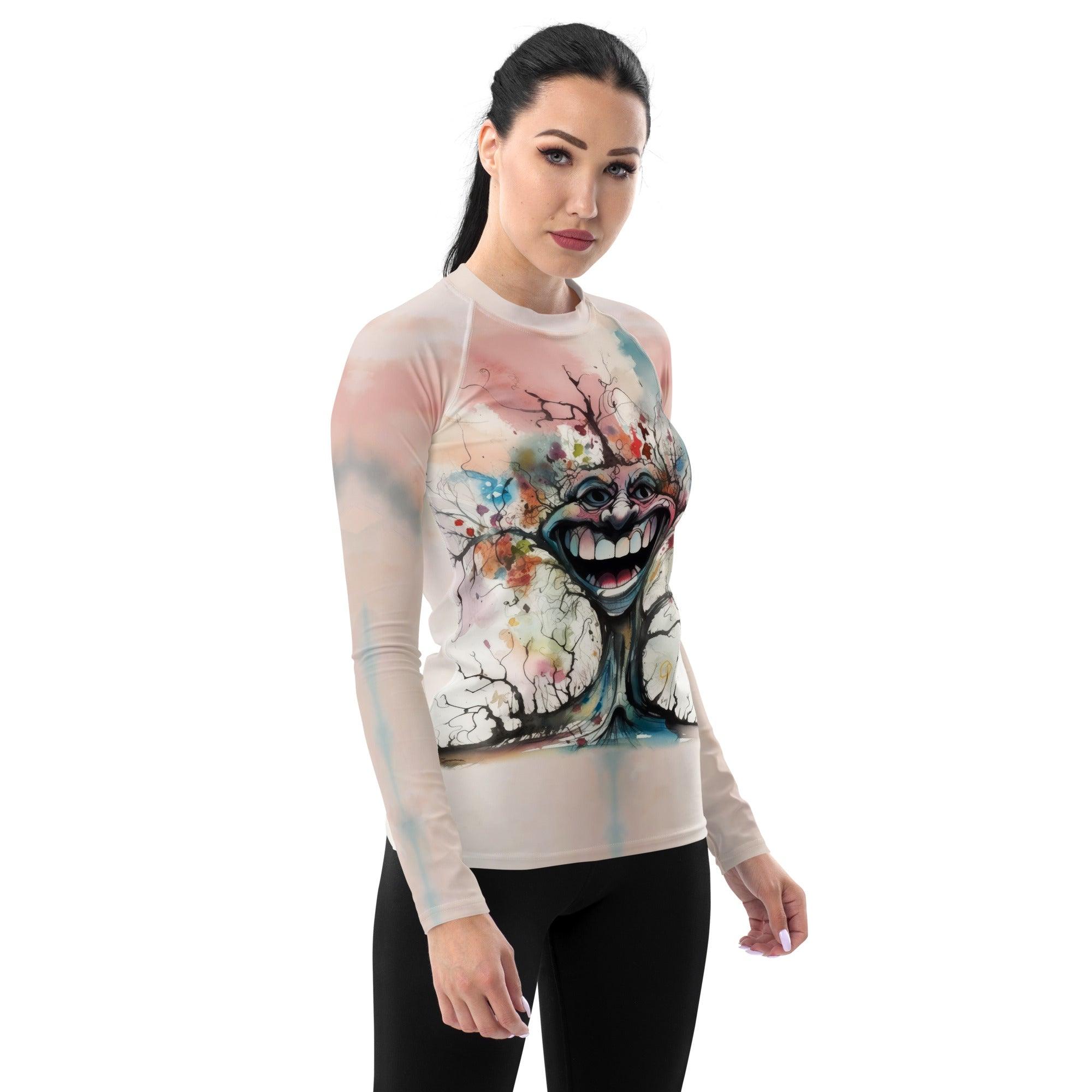 Lyrical Layers Caricature Rash Guard - Beyond T-shirts