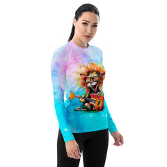 Conductor's Comedic Concerto Women's Rash Guard