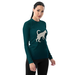 Graceful Gazelle Glide Rash Guard