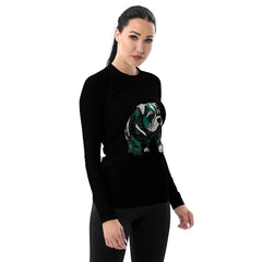 Lively Lemur Leap Rash Guard