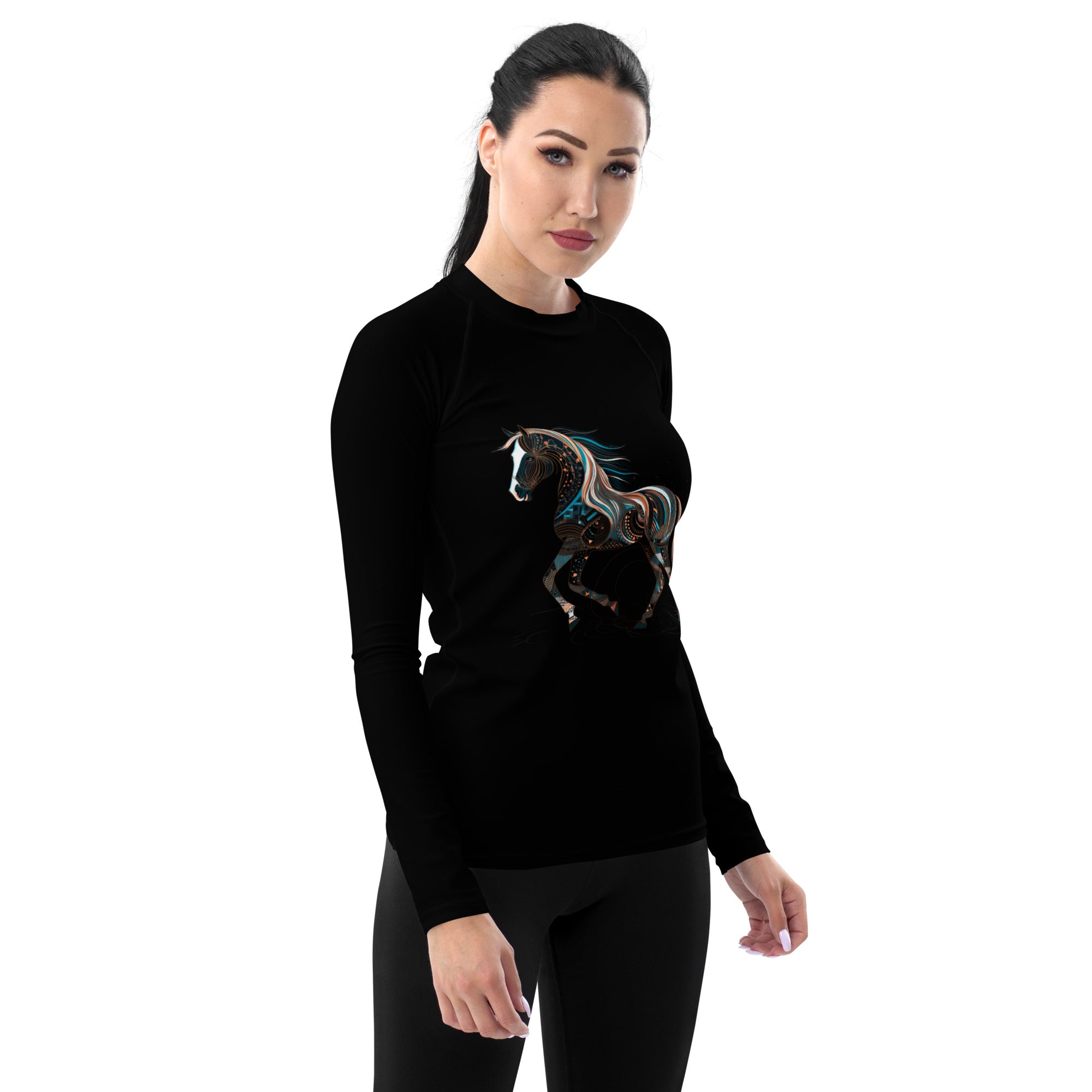 Captivating Cougar Chase Rash Guard