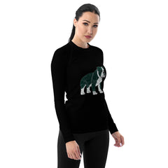 Fashionable Canine Pattern Rash Guard