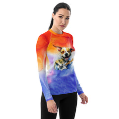 Daring Detective’s Dive Women's Rash Guard