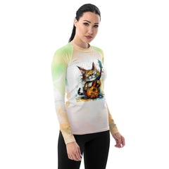 Kooky Kite Flyer’s Kite Women's Rash Guard