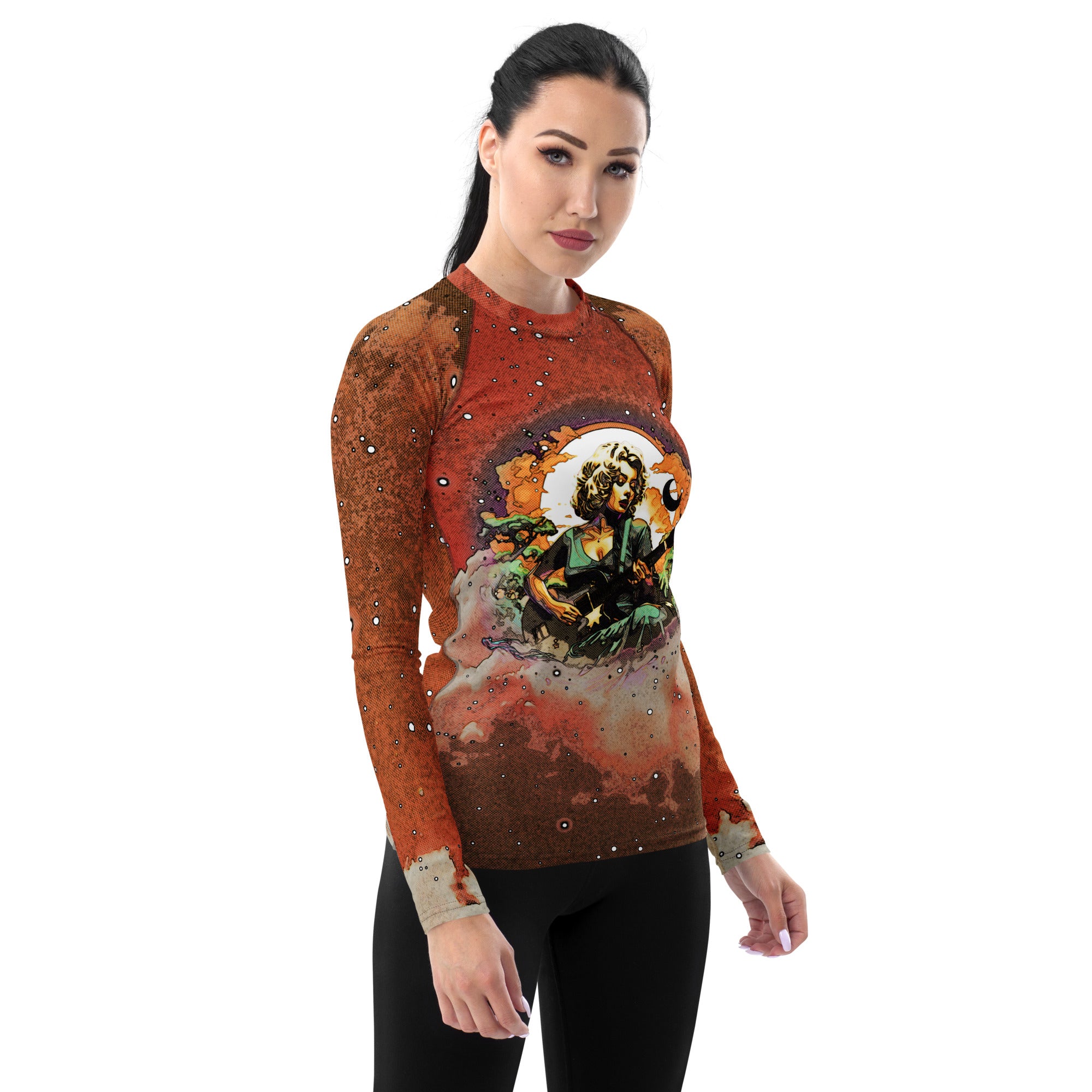 Sonata Seahorse Serenity Women's Rash Guard