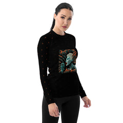 Melodic Waves  Women's Rash Guard