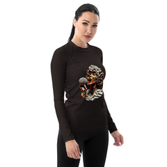 Deep Dive Disco Women's Rash Guard