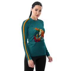 Vinyl Voyage Women's Rash Guard