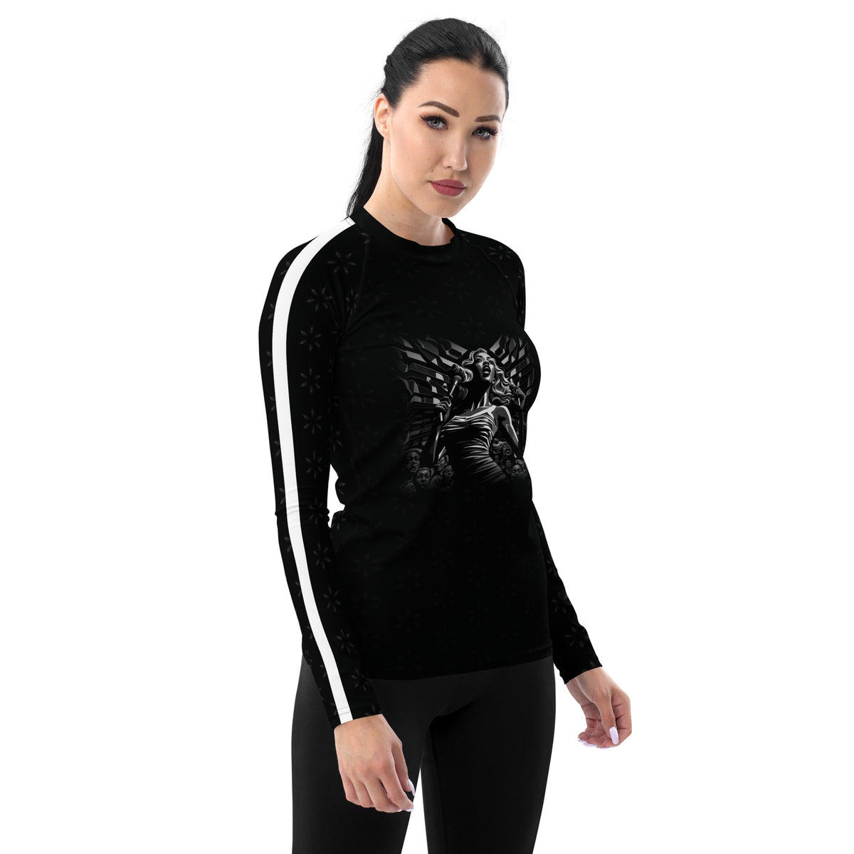 Acoustic Adventure Women's Rash Guard