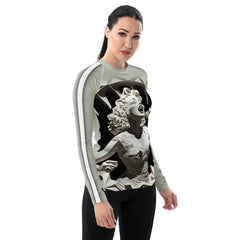 Jazz Swirl Women's Rash Guard