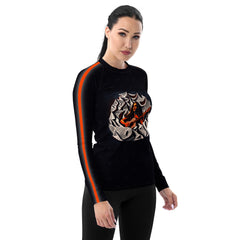 Visionary Voyage All-Over Print Women's Rash Guard