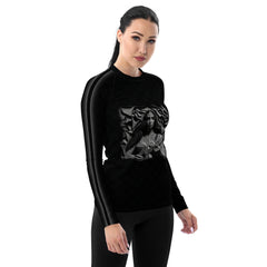 Harmonic Heroes All-Over Print Women's Rash Guard