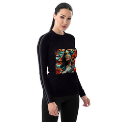 Epochal Epics All-Over Print Women's Rash Guard