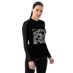 Siren of the Seas All-Over Print Women's Rash Guard