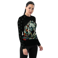 Pop Splash Women's Rash Guard