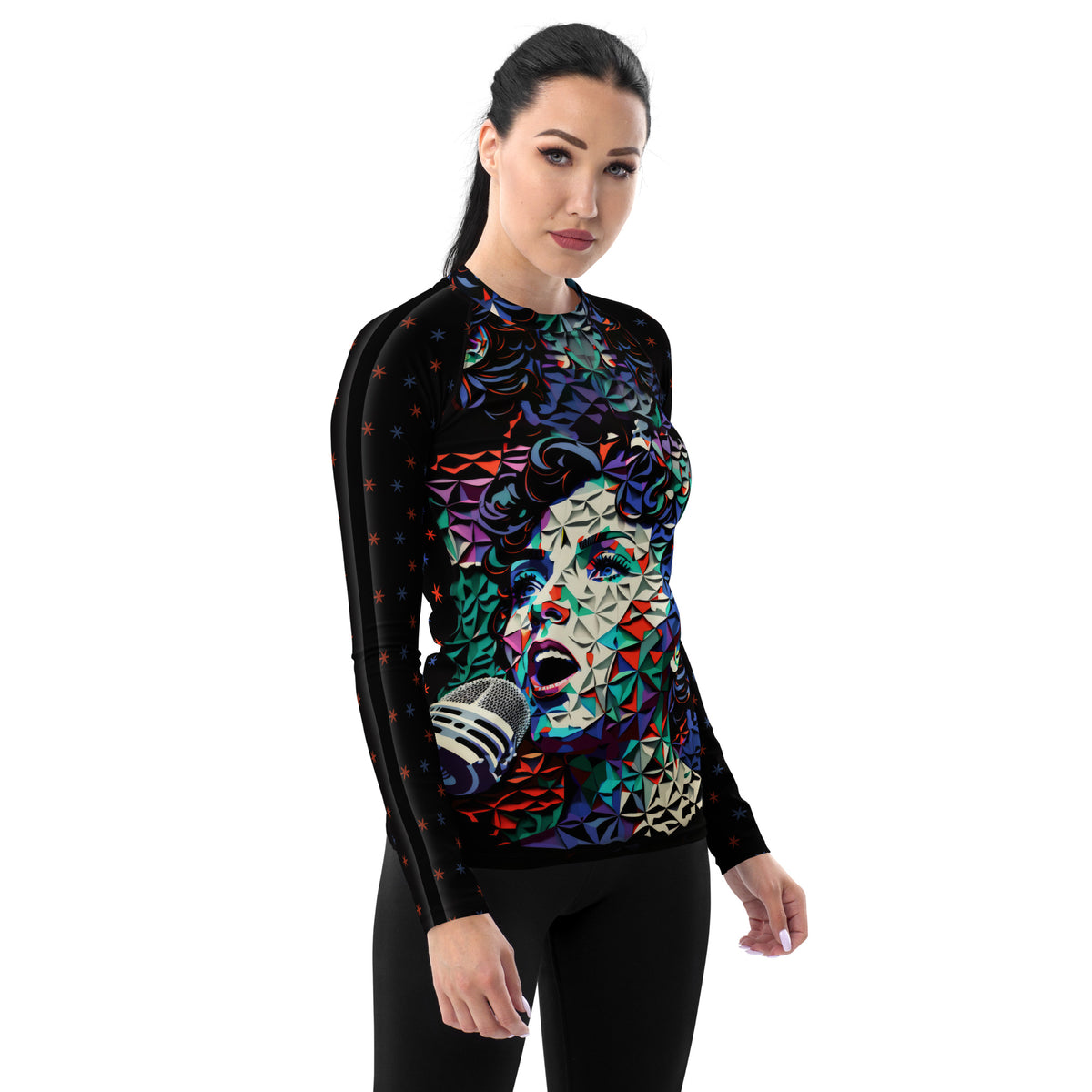 Ska Swirl Women's Rash Guard