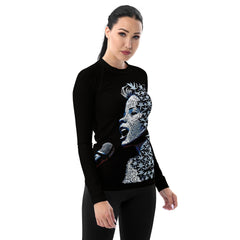 Singing Melodies All-Over Print Women's Rash Guard
