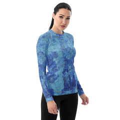 Silver Serenity Women's Rash Guard