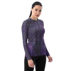 Titanium Tranquility Women's Rash Guard