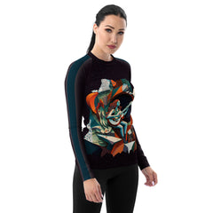 Greatest Hiker All-Over Print Women's Rash Guard