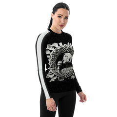 Greatest Climber All-Over Print Women's Rash Guard