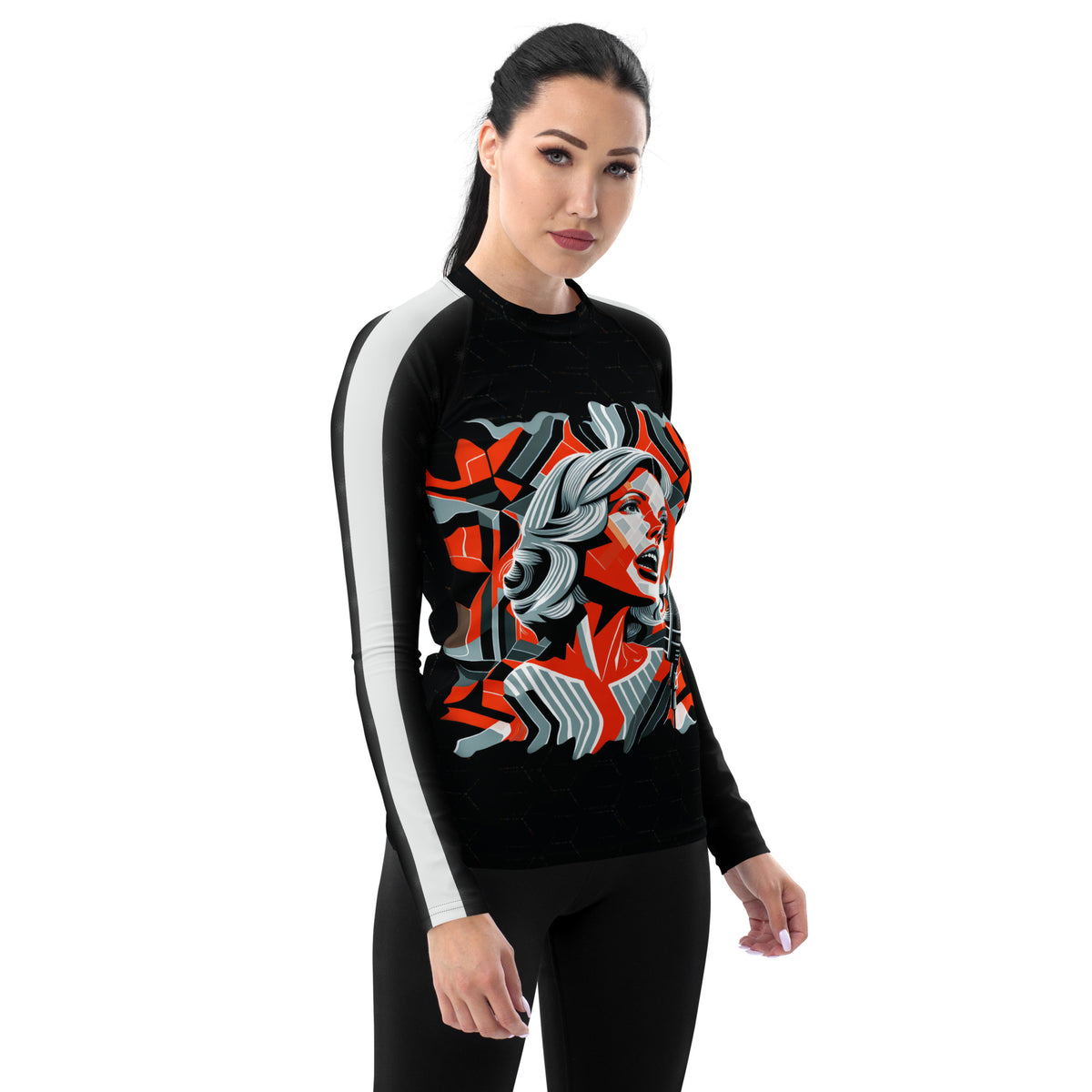 Greatest Martial Artist All-Over Print Women's Rash Guard