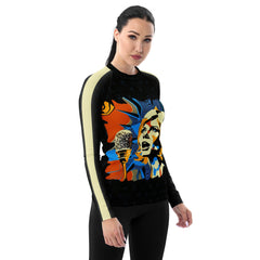 Greatest Tennis Player All-Over Print Women's Rash Guard