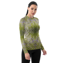 Velvet Venture Texture Women's Rash Guard