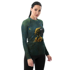 Friendly Fox Family Women's Rash Guard