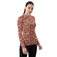 Premium quality Mandala Magic Women's Rash Guard