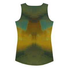 Close-up of NS 806 Sublimation Tank Top fabric.