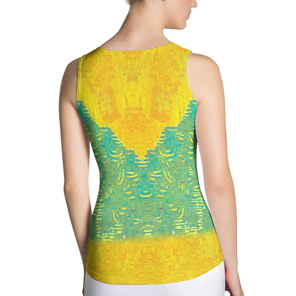 Vibrant Surfing 5-25 Tank Top with eye-catching sublimation print