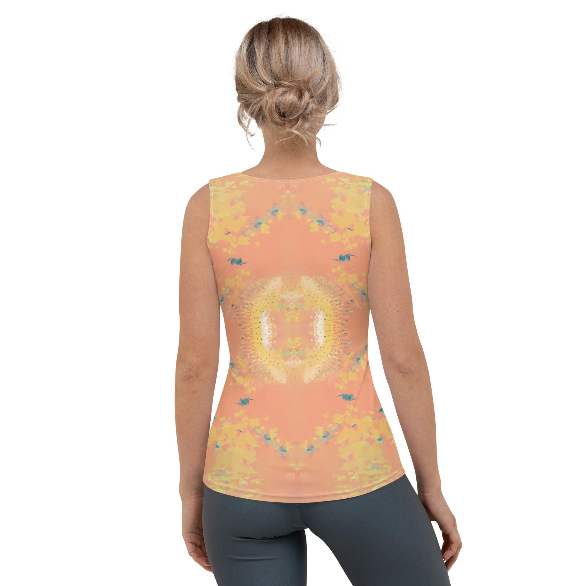 Vibrant Surfing 5-01 Cut & Sew Tank Top with eye-catching design