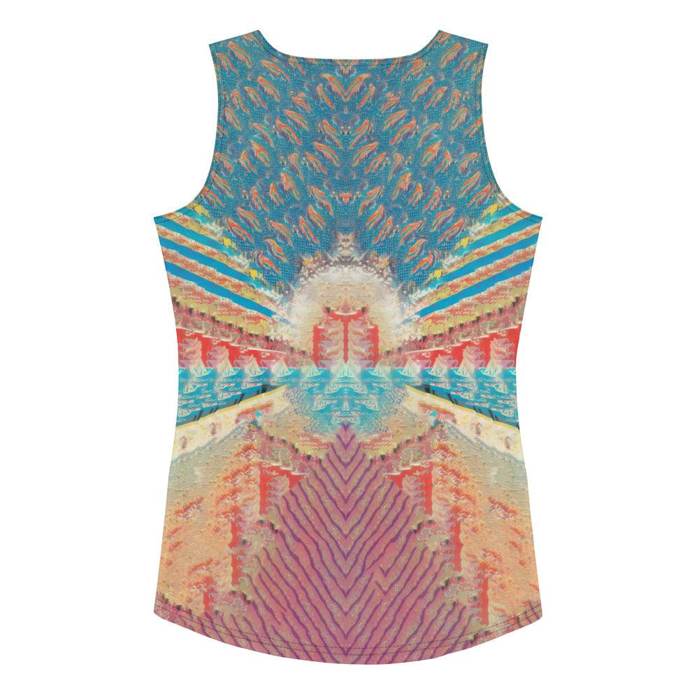 High-quality Surfing 1 26 Cut & Sew Tank, blending exceptional comfort with unique surf art.