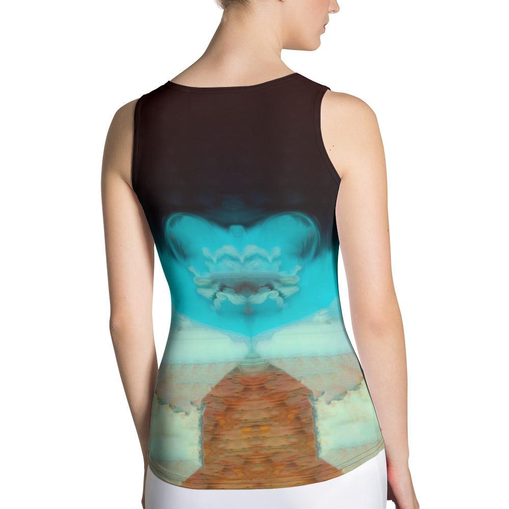 Halloween Nightmares All Over Print Women's Tank Top Embrace The Dark Delights - Beyond T-shirts