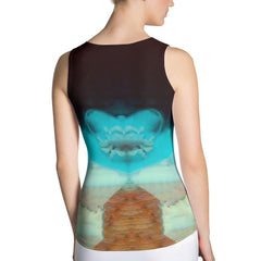 Halloween Nightmares All Over Print Women's Tank Top Embrace The Dark Delights - Beyond T-shirts