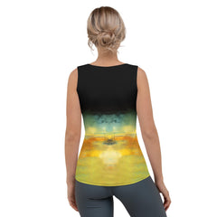 Women's Skeleton Dance All Over Print Tank Top Join The Spooky Parade" - Beyond T-shirts