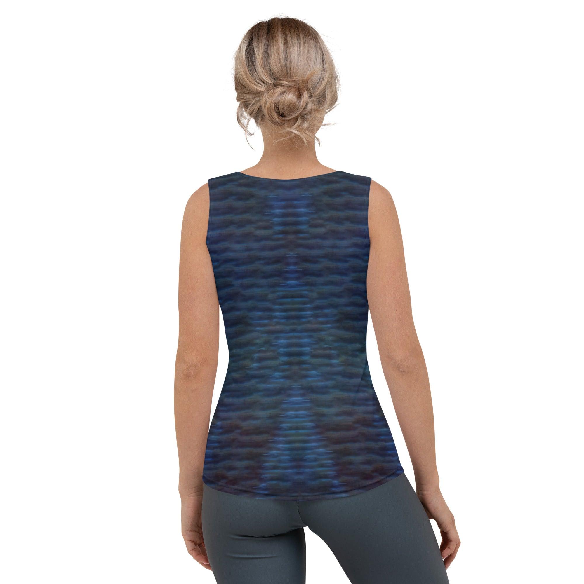 Women's Sinister Shadows All Over Print Tank Top Embrace The Darkness - Beyond T-shirts