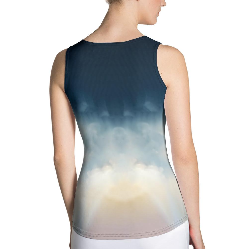 Halloween Phantasm All-Over Print Women's Tank Top - Embrace the Apparitions - Beyond T-shirts